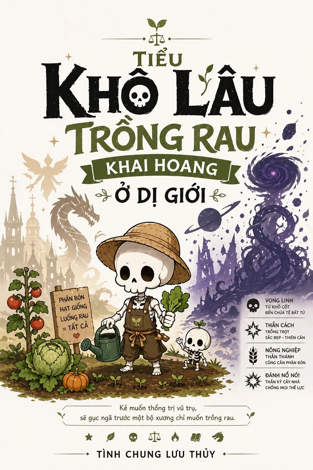 tiểu khô lâu trồng rau khai hoang ở dị giới