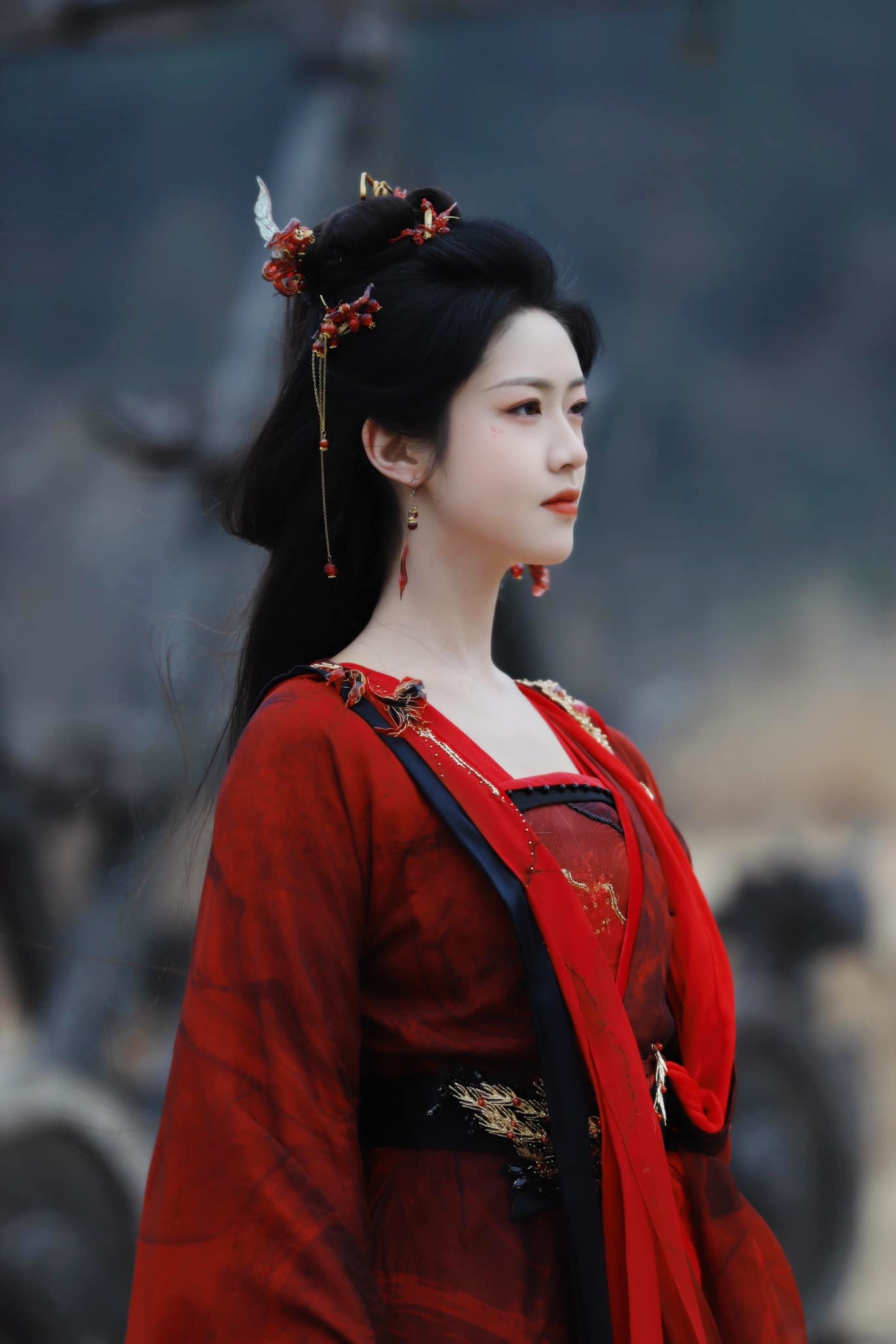 tiên đài có cây