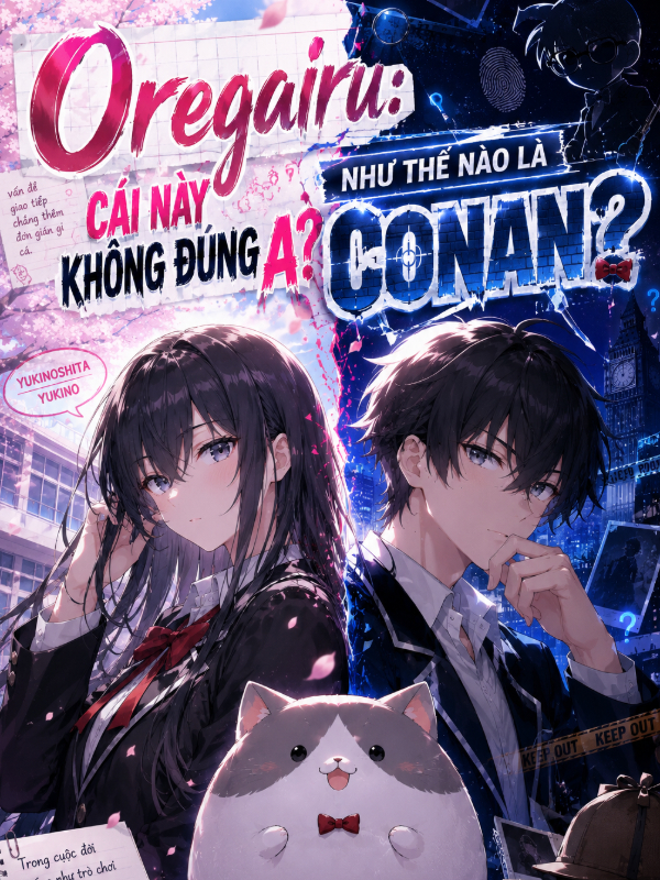 oregairu: cái này không đúng a? như thế nào là conan? (c)